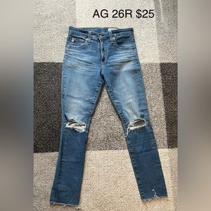 AG Denim Skinny Jeans